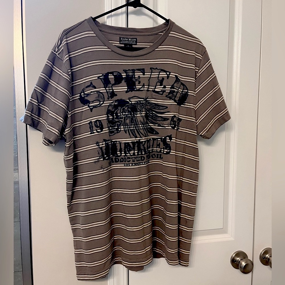 Vintage Lucky Brand Striped Tee